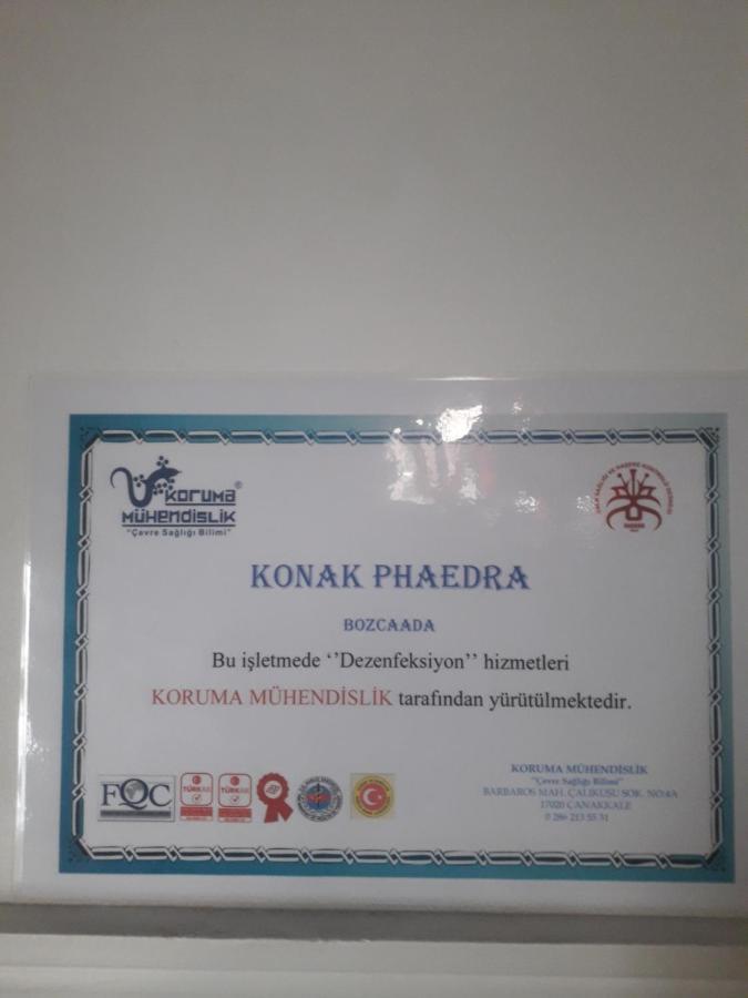 Konak Phaedra Бозджаада Экстерьер фото